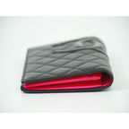 Chanel Coco Mark Cambon Line Long Wallet Leather Black — view 3