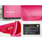 Chanel Coco Mark Cambon Line Long Wallet Leather Black — view 9