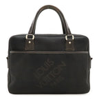 Louis Vuitton Damier Geant Yac Business Bag Briefcase Document Purse Noir Black
