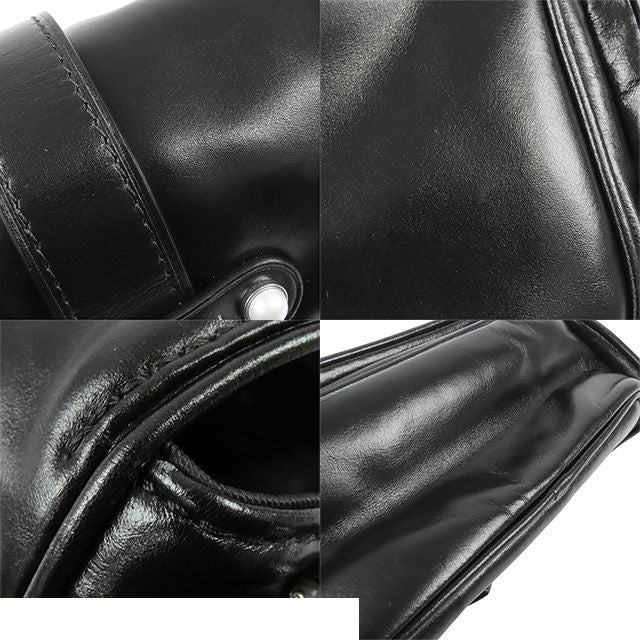 Louis Vuitton Cargo Wearable Wallet Black Calfskin Shoulder Bag — view 7