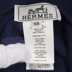 Hermes Bucket Hat 100% Cotton with Logo — view 7
