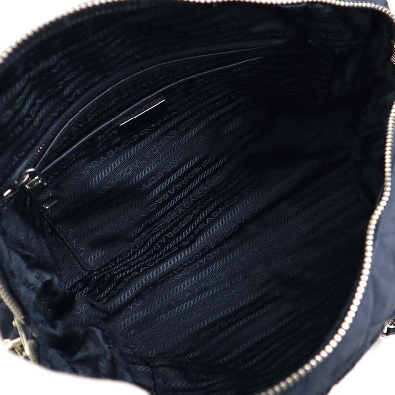 Prada Shoulder Navy Bag — view 5