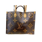 Louis Vuitton On The Go GM 2-Way Tote Bag Giant Monogram Reverse