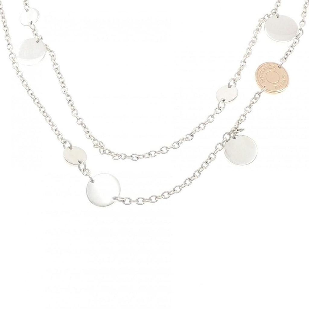 Hermes Confetti Necklace Pink
