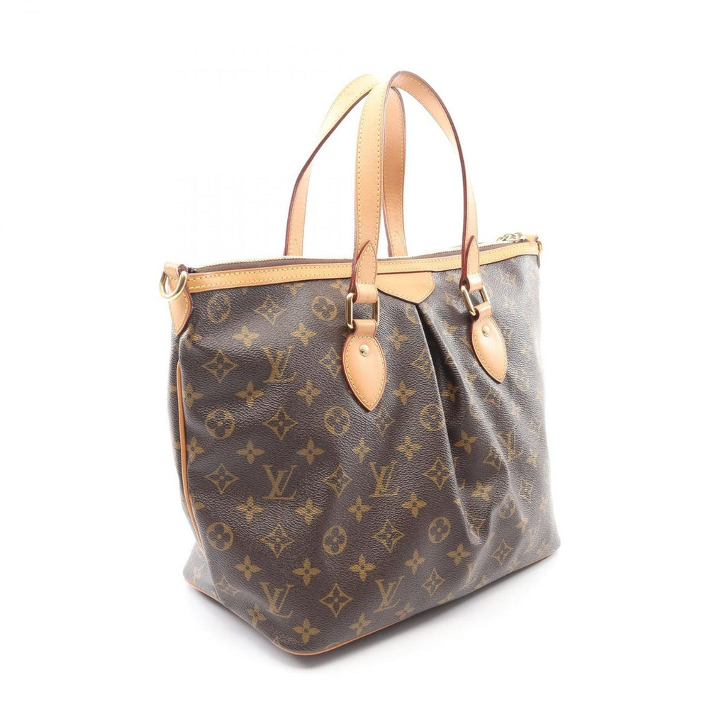Louis Vuitton Handbag Palermo PM Canvas Leather — view 2