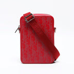 Dior Shoulder Bag Trotter Leather Oblique