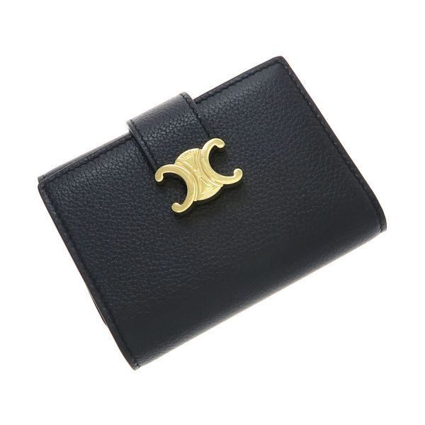 Celine Fine Strap Wallet Nino Supple Grain Calfskin