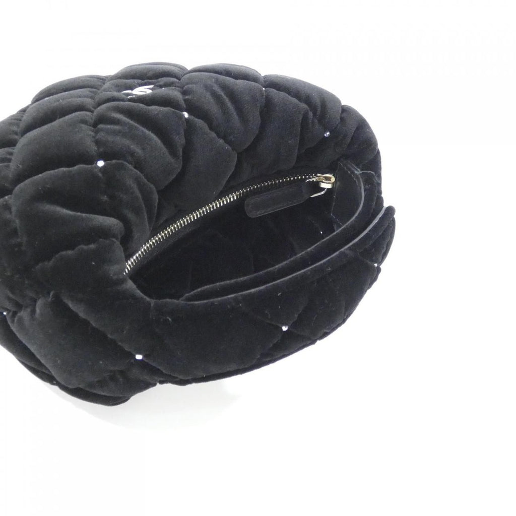 Chanel Pouch Velvet Black — view 5