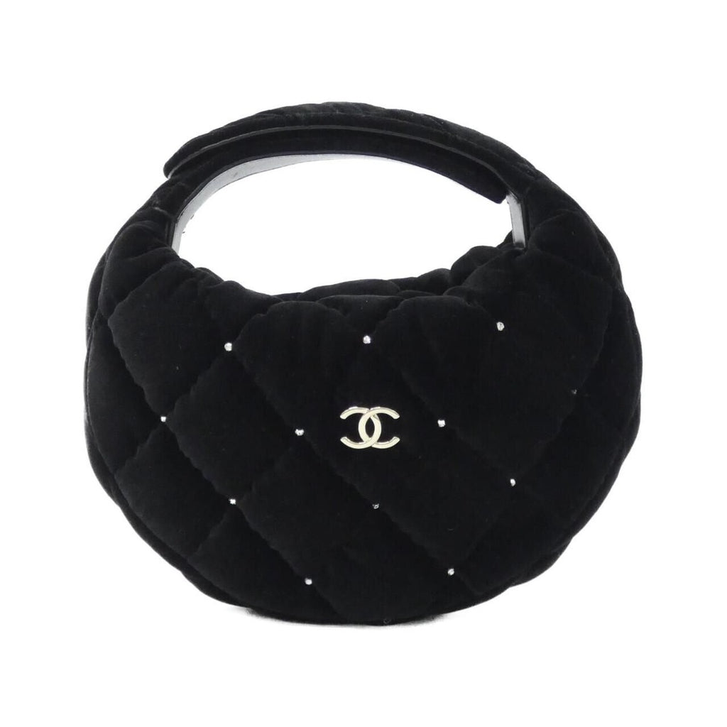 Chanel Pouch Velvet Black