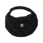 Chanel Pouch Velvet Black
