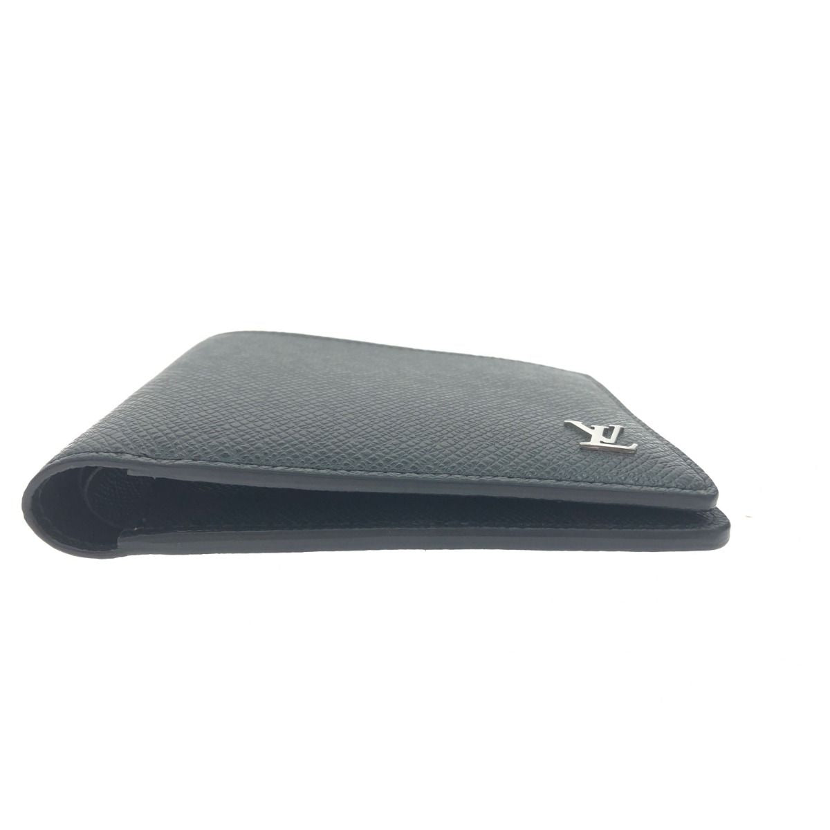 Louis Vuitton Bifold Wallet Taiga Portefeuille Multiple Black — view 3