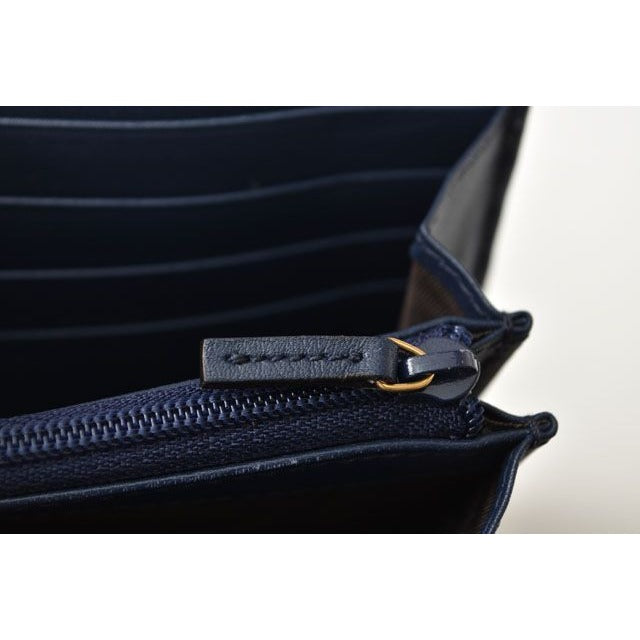 Gucci Wallet Long Continental GG Marmont Denim Chevron — view 6