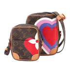 Louis Vuitton Monogram Game on Panam Set Shoulder Bag Brown