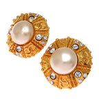 Chanel Glamour Pearl and Crystal Gold-Tone — view 2