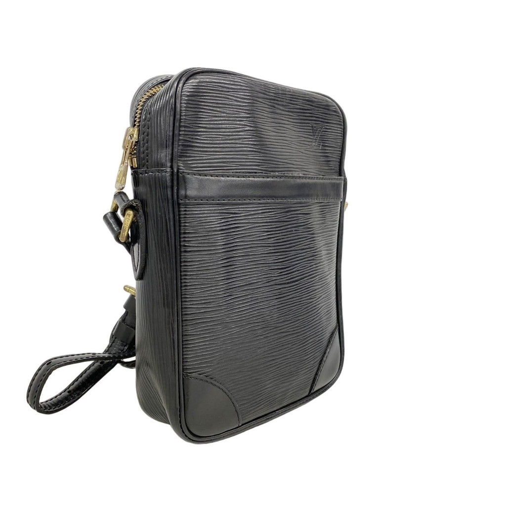 Louis Vuitton Shoulder Bag Epi Danube Noir — view 2