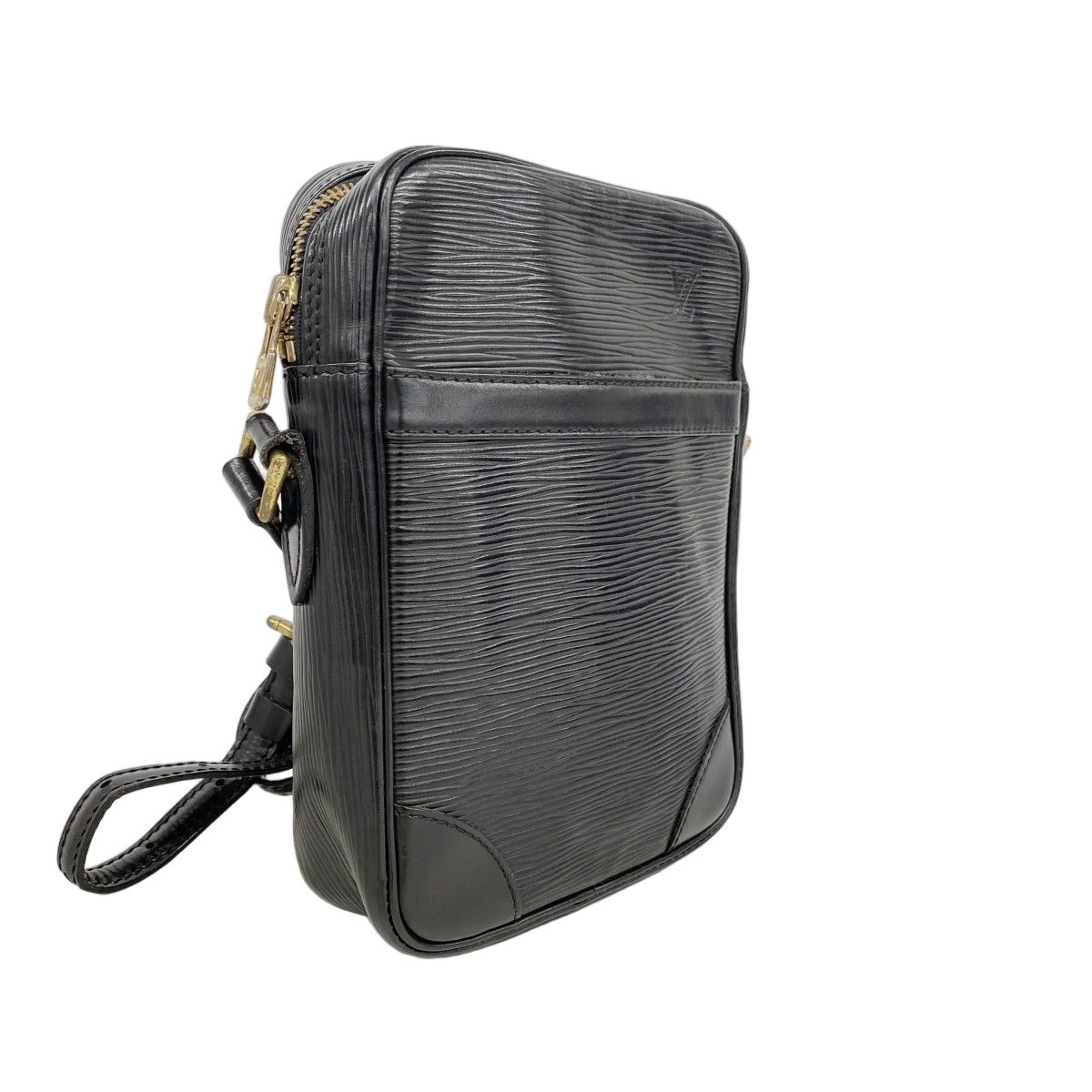 Louis Vuitton Shoulder Bag Epi Danube Noir — view 2