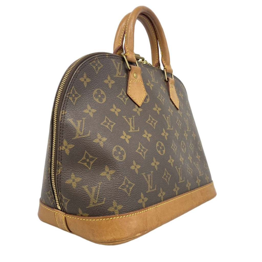 Louis Vuitton Handbag Monogram Alma Brown — view 2