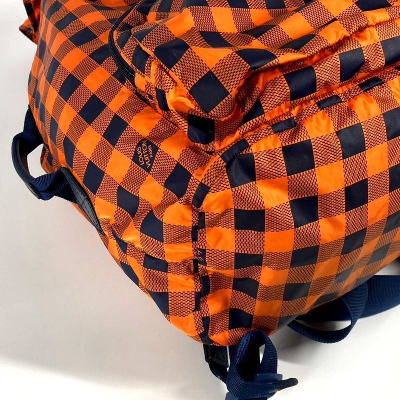 Louis Vuitton Backpack Light Pack Nylon Orange — view 7