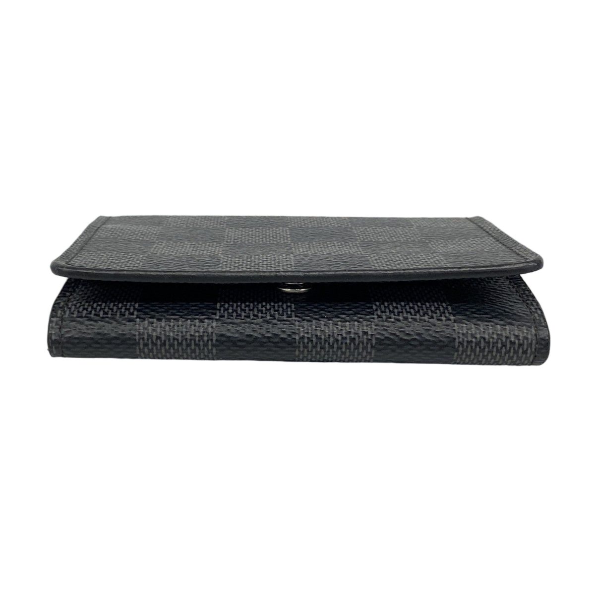 Louis Vuitton Business Card Holder Damier Graphite Black — view 2