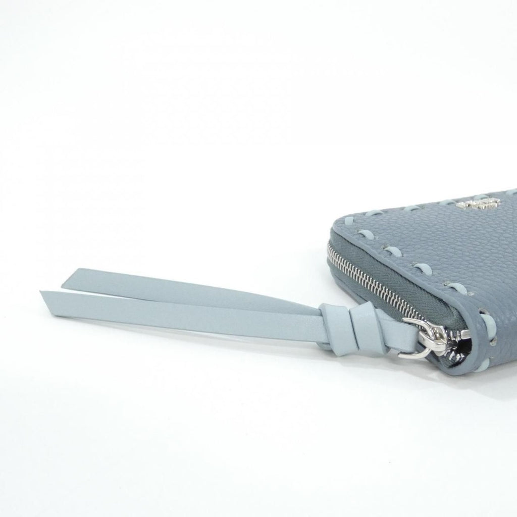 Fendi Selleria Peekaboo Aurn Wallet Mercury — view 4