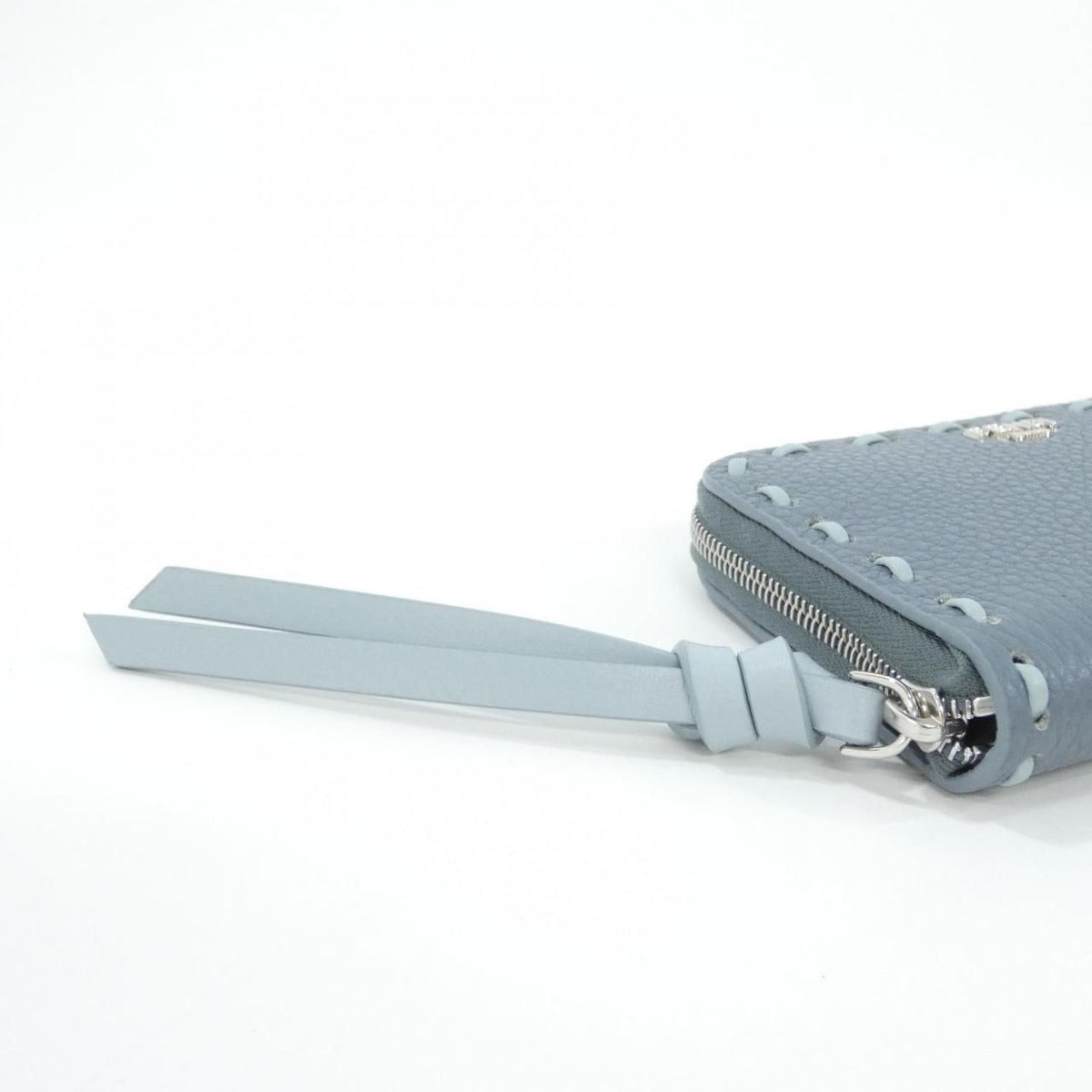 Fendi Selleria Peekaboo Aurn Wallet Mercury — view 4
