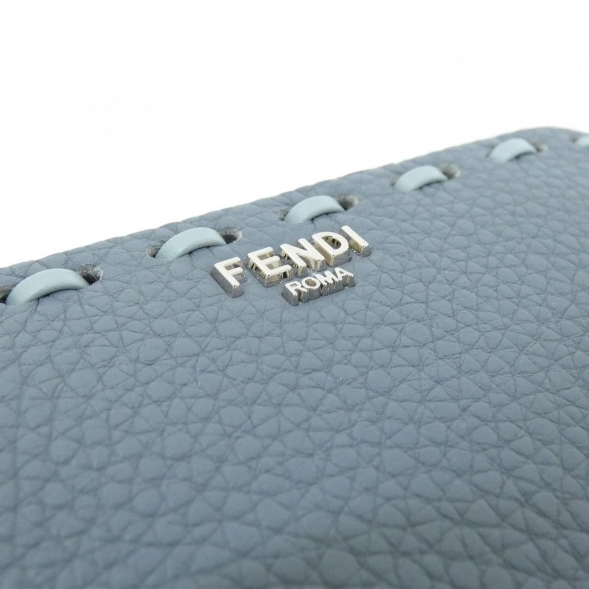 Fendi Selleria Peekaboo Aurn Wallet Mercury — view 5