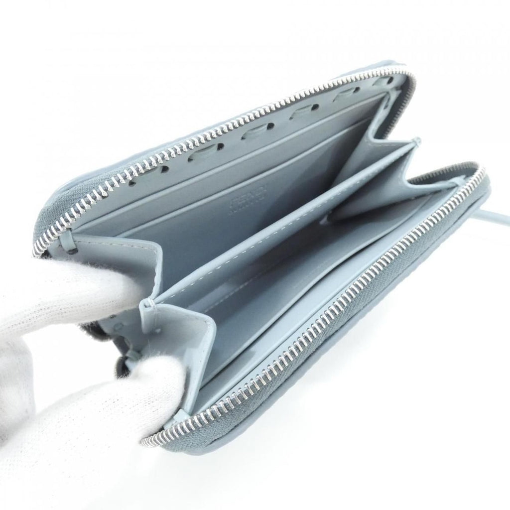 Fendi Selleria Peekaboo Aurn Wallet Mercury — view 6