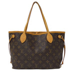 Louis Vuitton Monogram Tote Neverfull PM Brown