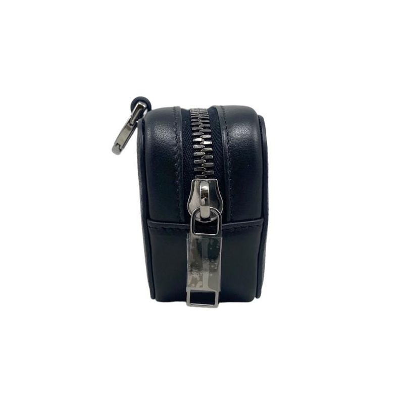 Christian Dior Horizontal Nano Pouch 2 cdp Logo Black Silver — view 4