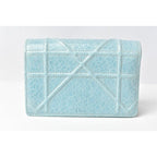 Christian Dior Chain Pouch Mini Wallet Cannage — view 4