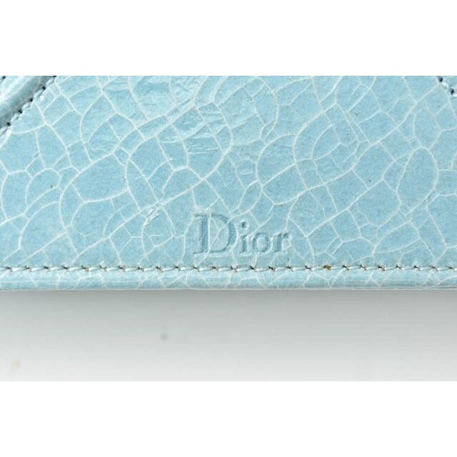 Christian Dior Chain Pouch Mini Wallet Cannage — view 5