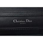 Christian Dior Chain Pouch Mini Wallet Cannage — view 9