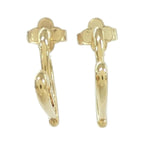 Louis Vuitton Book de Reil Heart Foreign Love GM Earrings — view 2