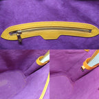 Louis Vuitton Ryu Sac Epi Tassili Yellow Shoulder Bag — view 8