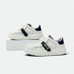 Christian Dior-id Sneakers Shoes Leather Rubber White Black Logo Velcro — view 3