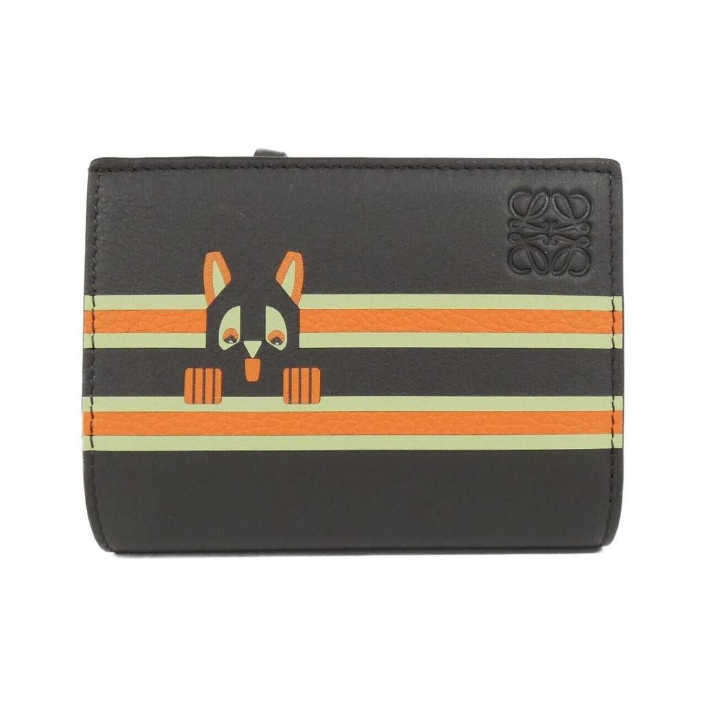 Loewe Futurist Cat Compact Wallet