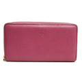 Gucci Wallet Women Leather Pink Bamboo Tassel with Coin Purse