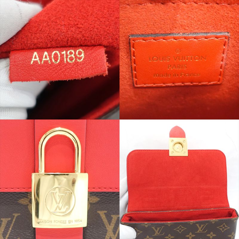 Louis Vuitton Locky-bb Handbag Monogram Brown Gold Hardware 2-Way — view 7