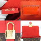 Louis Vuitton Locky-bb Handbag Monogram Brown Gold Hardware 2-Way — view 7