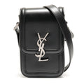 Saint Laurent Yves Shoulder Bag Solferino Mini Leather