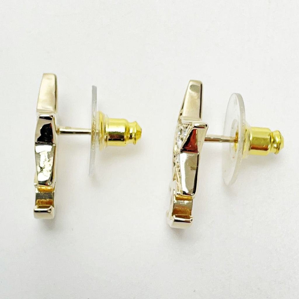 Chanel Gold Star Coco Mark GP Rhinestone Accessories — view 3