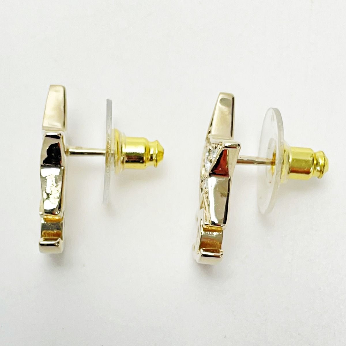 Chanel Gold Star Coco Mark GP Rhinestone Accessories — view 3