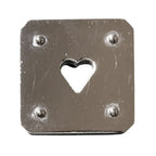 Hermes As de Coule Narrow Belt Buckle Silver Brand