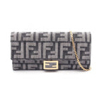 Fendi Shoulder Baguette Wallet On Chain FF Jacquard 8 M0365 Aut4 F1 Uj5 — view 2