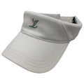 Louis Vuitton Sun Visor LV League Cotton White Hat