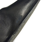 Prada Short Western Heel Boots Black 37 1 2 — view 7