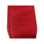 Fendi Leather Bag Shoulder Strap Crossbody Gray Az8608 — view 4