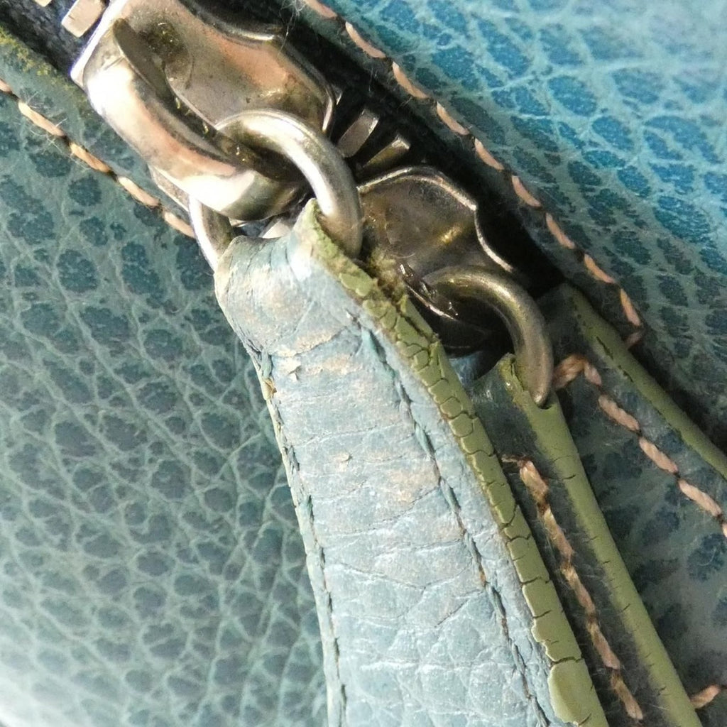 Loewe Senda Bag Leather Green — view 5