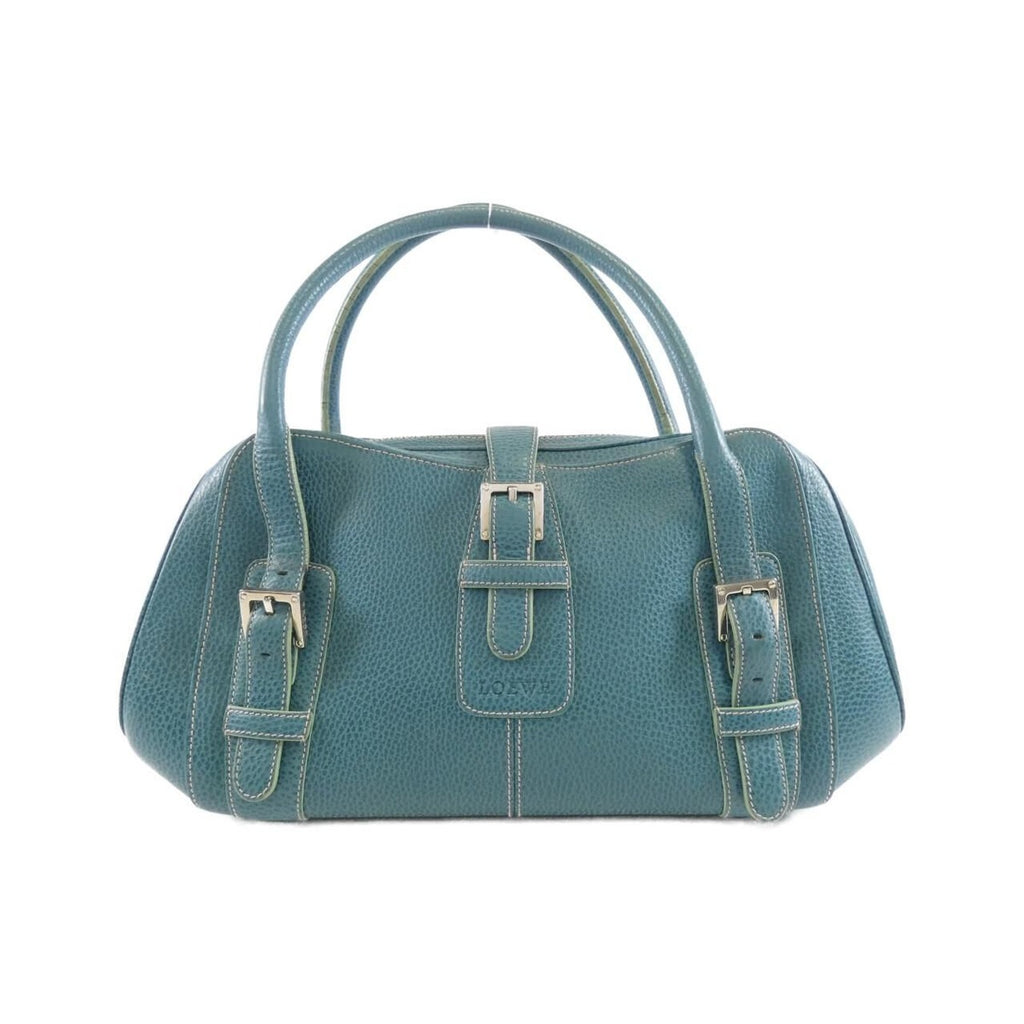 Loewe Senda Bag Leather Green