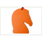 Hermes Bag Charm Samarkand Pink Orange Key Holder Horse — view 3